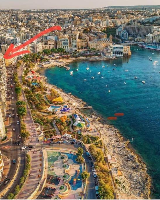 Sliema, Apt7, Stylish 2 Bedroom Apartment With Parking ภายนอก รูปภาพ
